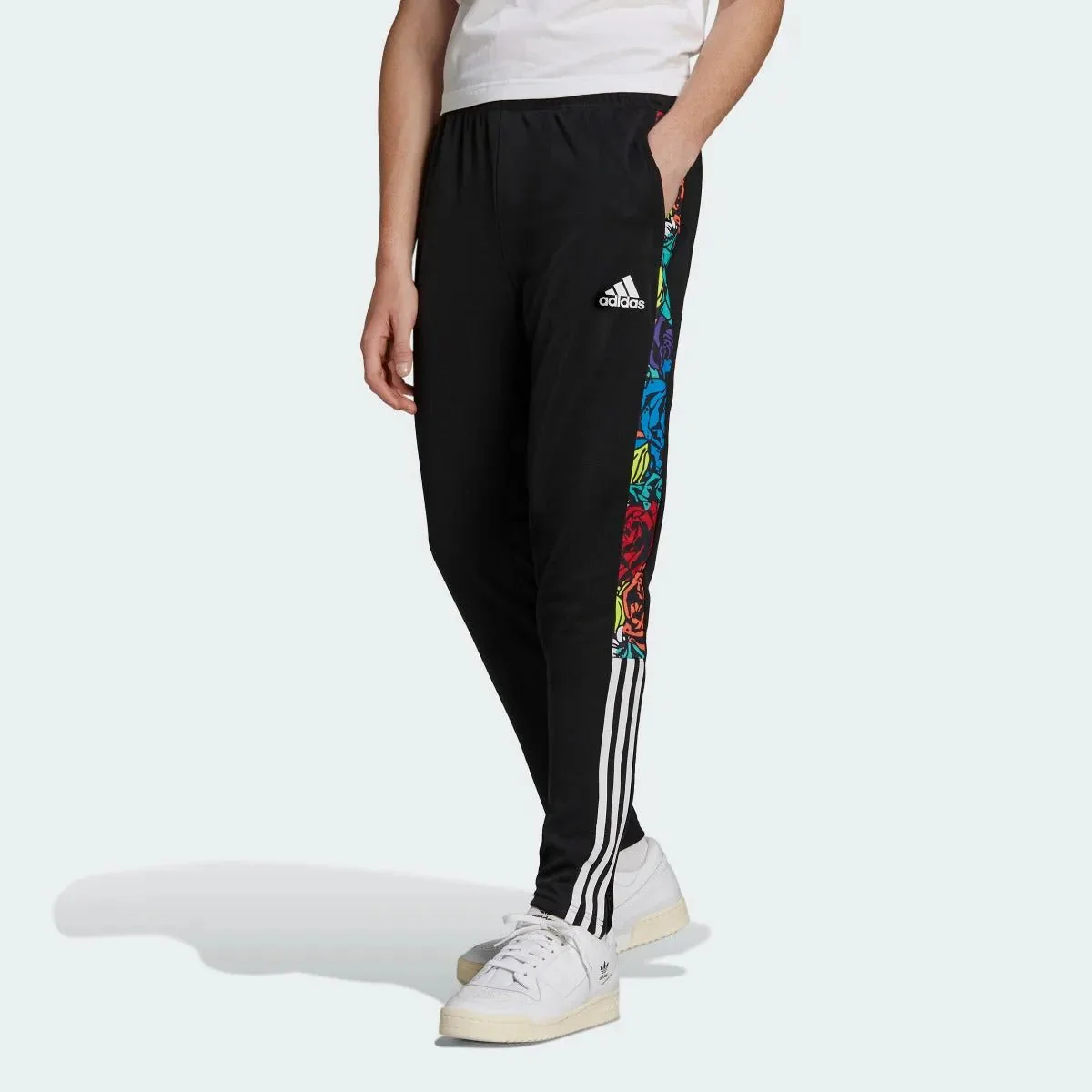 adidas Tiro Pants FLW - Black-Multicolor - Image 2
