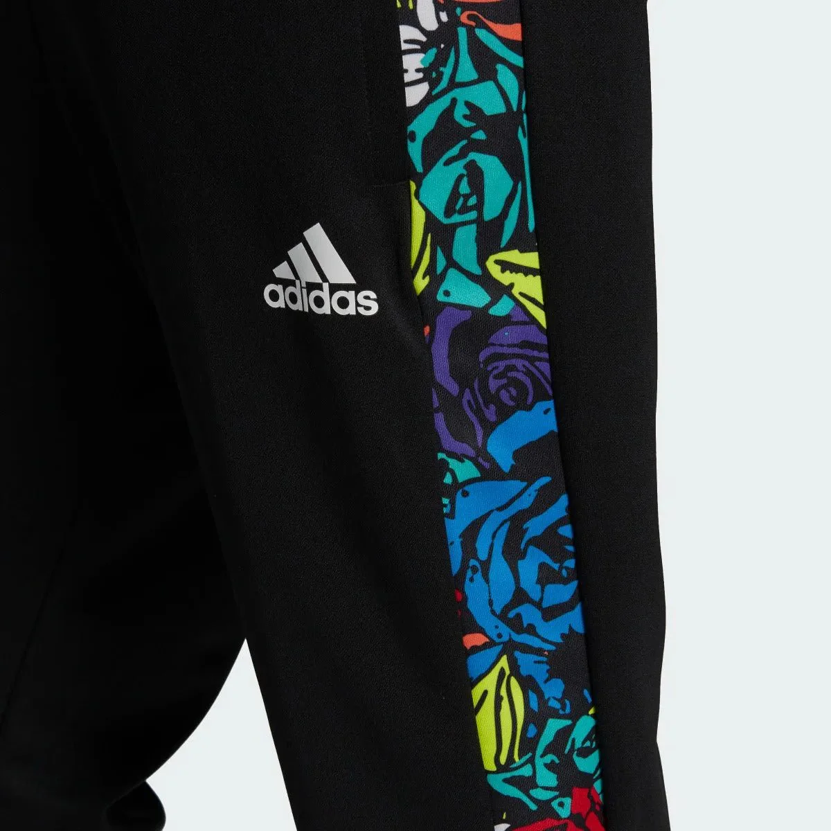 adidas Tiro Pants FLW - Black-Multicolor - Image 4