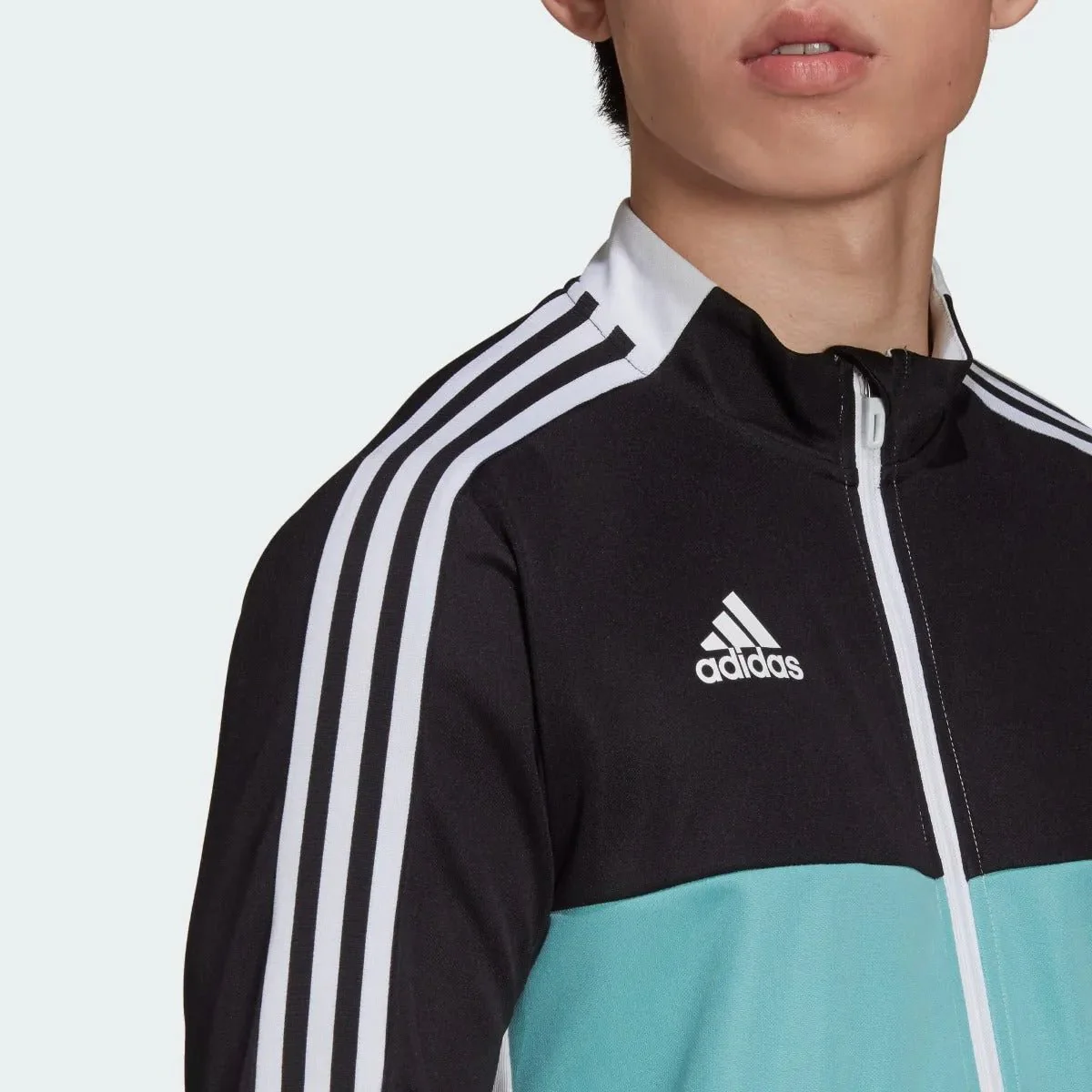 Adidas Tiro Track Jacket - Black-Halo Mint - Image 4