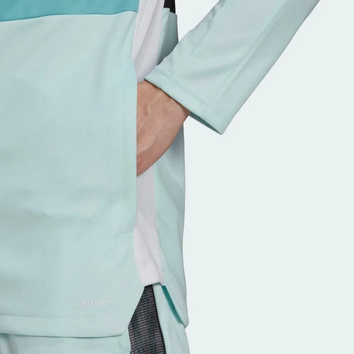 Adidas Tiro Track Jacket - Black-Halo Mint - Image 6