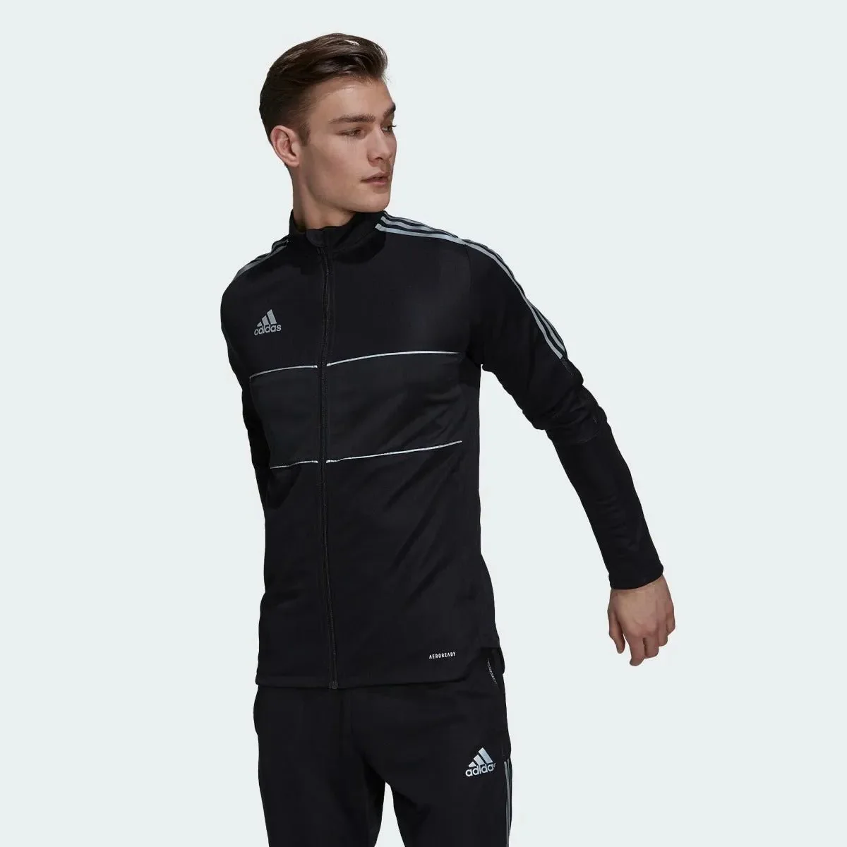 Adidas Tiro Track Jacket - Black-White - Image 2