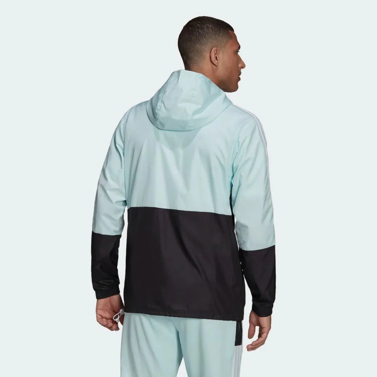 Adidas Tiro Windbreaker Jacket - Mint-Black - Image 2