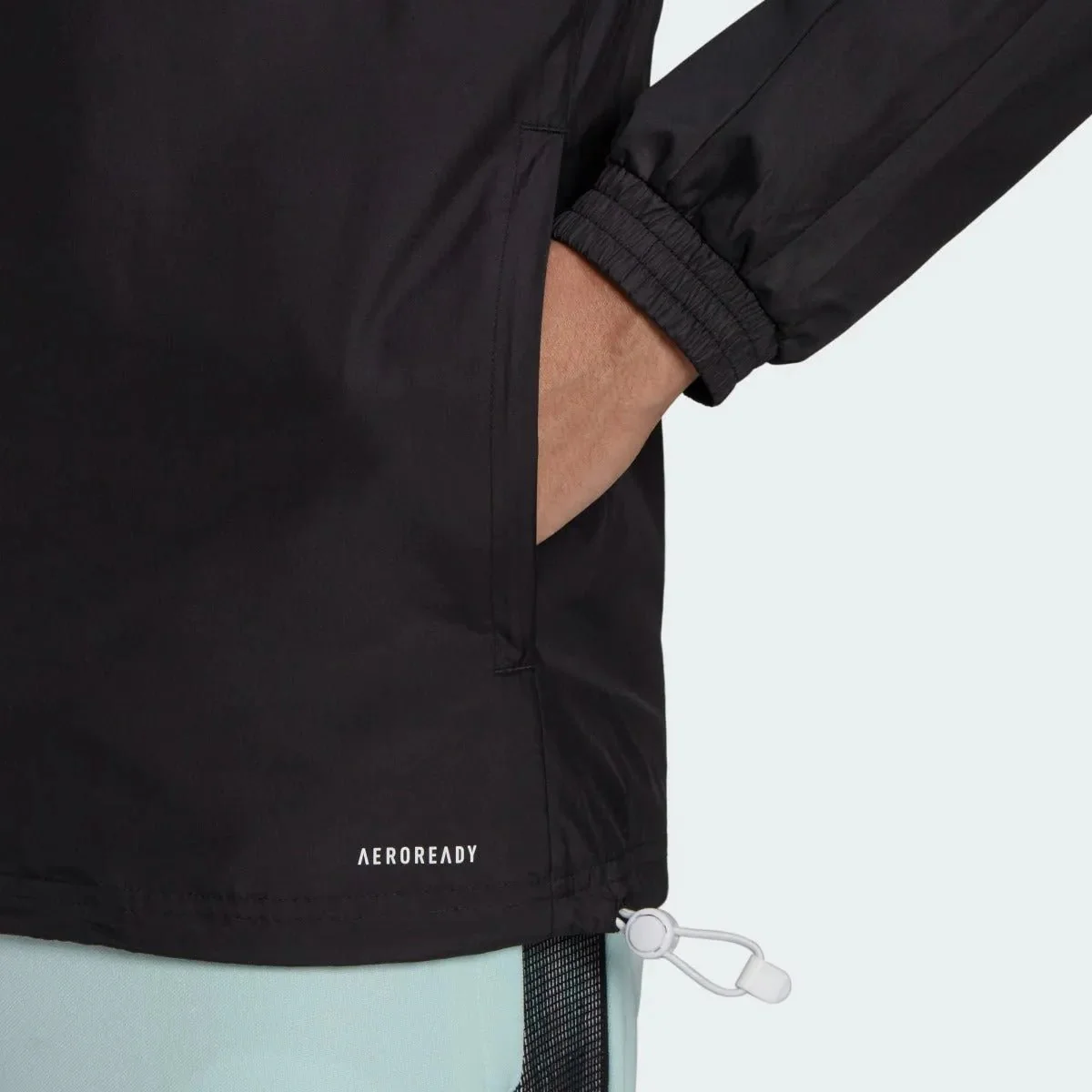 Adidas Tiro Windbreaker Jacket - Mint-Black - Image 5