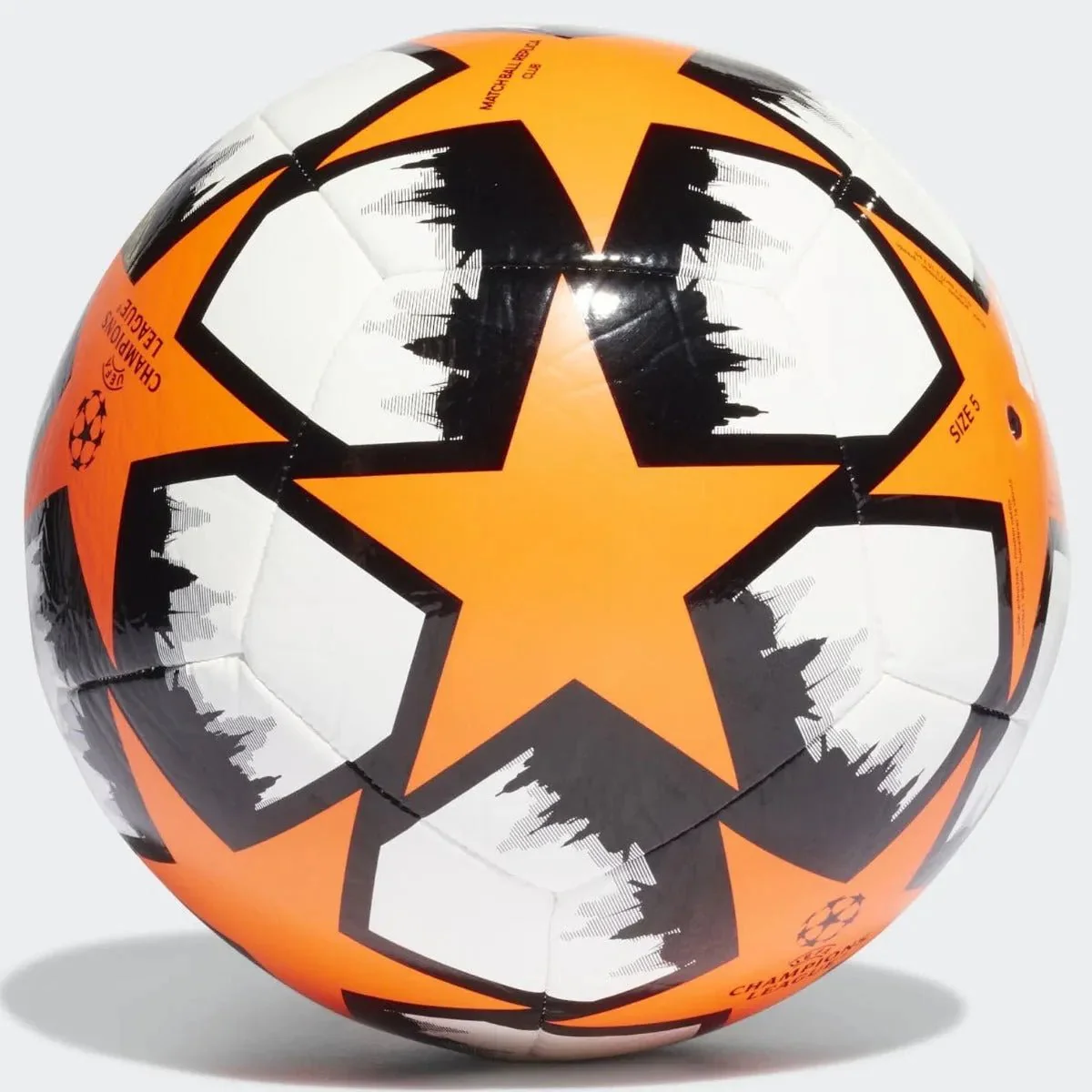 adidas UCL Club St. Petersburg Ball - Orange-White-Black - Image 2