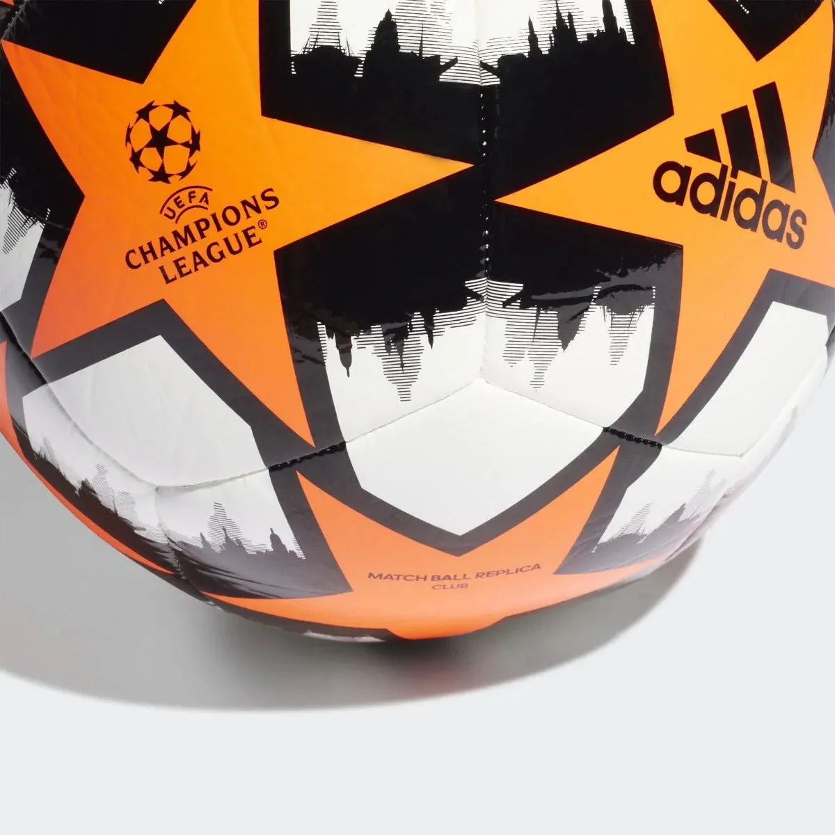 adidas UCL Club St. Petersburg Ball - Orange-White-Black - Image 4