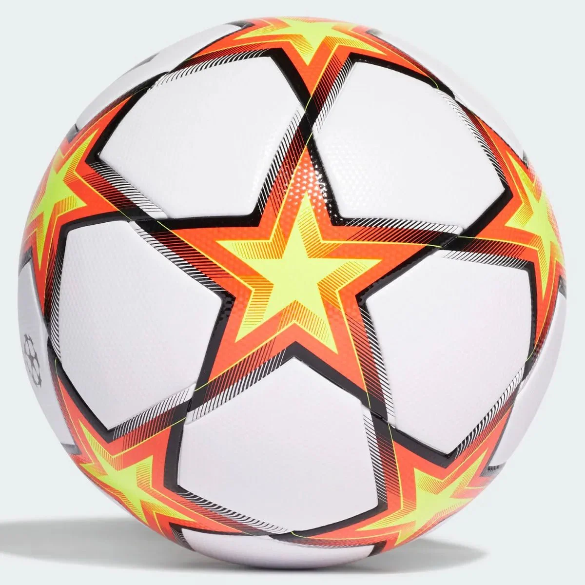 Adidas UCL League Pyrostorm Ball - White-Solar Red-Yellow
