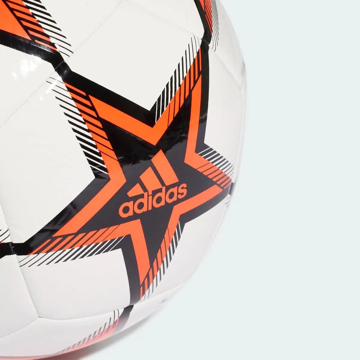 Adidas UCL Pyrostorm Club Ball - White-Red-Black - Image 4