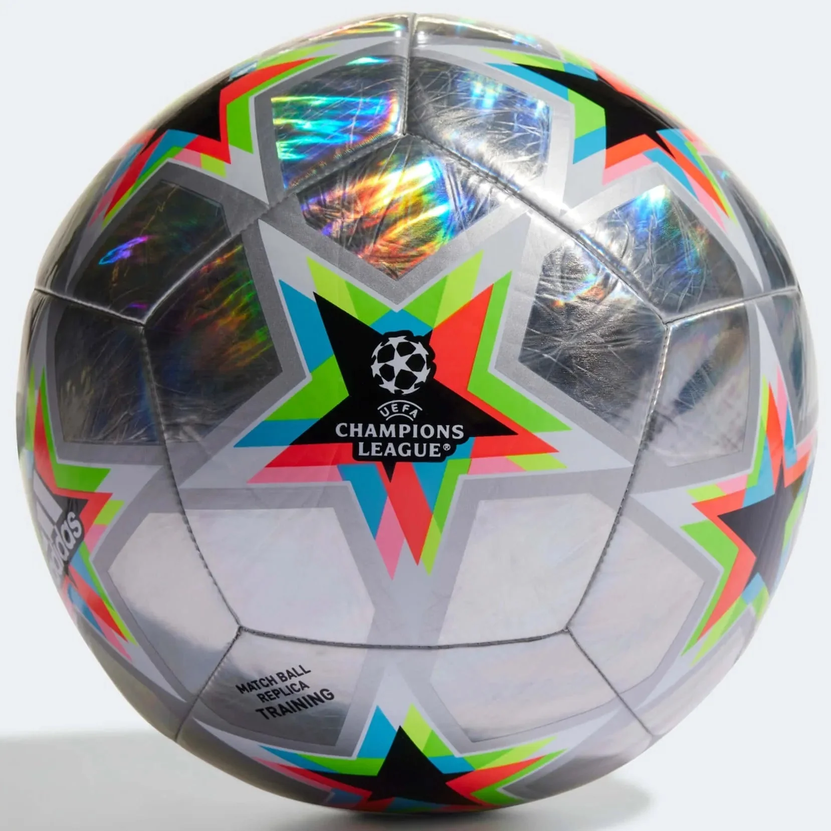 adidas UCL Training Hologrom St Petersburg Ball Multi Color-Bright Cyan - Image 2