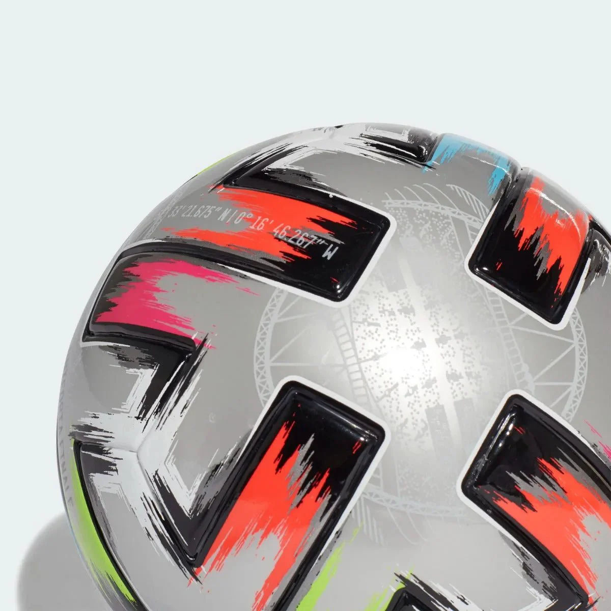 Adidas Uniforia Finale MINI Ball - Silver-Black - Image 4