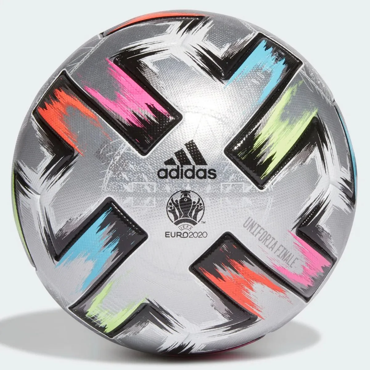 Adidas Uniforia Finale Pro Soccer Ball - Silver-Black