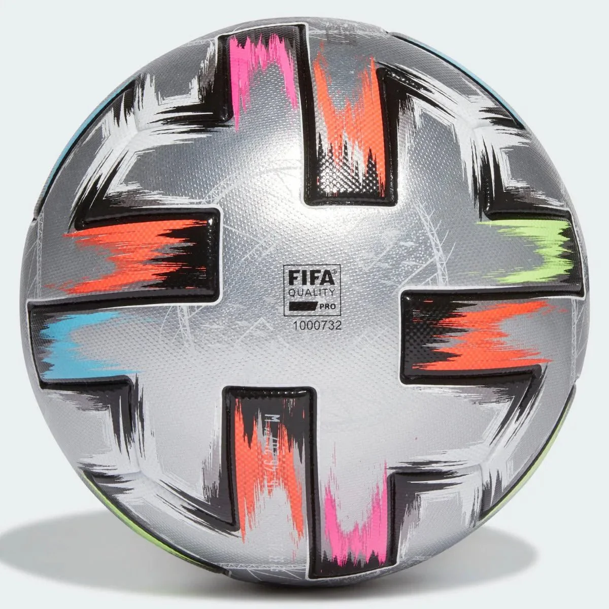 Adidas Uniforia Finale Pro Soccer Ball - Silver-Black - Image 2