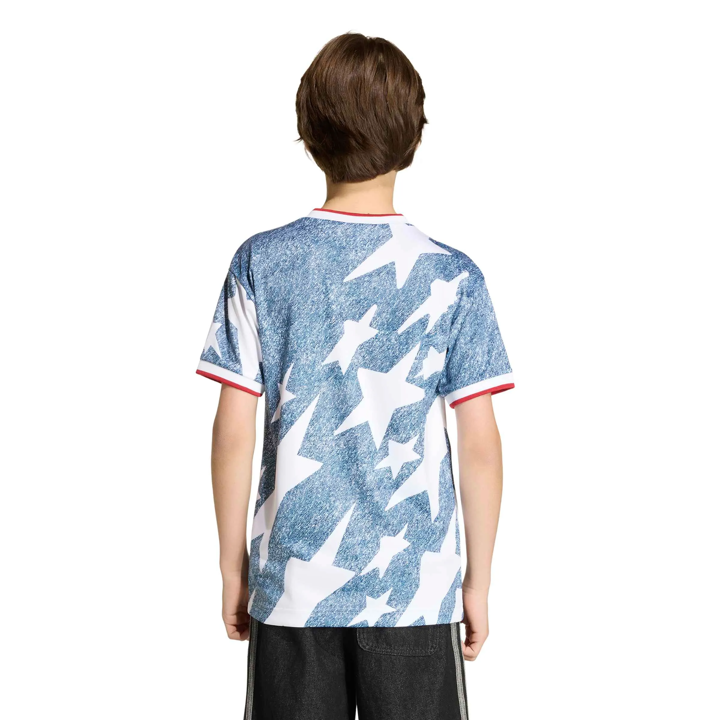 adidas USA Youth Denim Graphic Jersey - Image 4