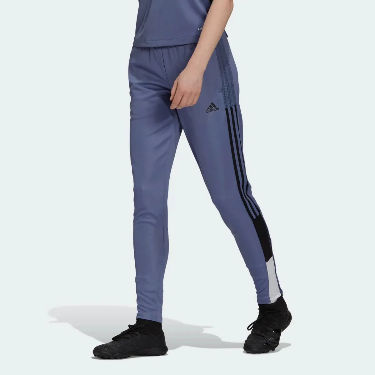 Adidas Women Tiro Track Pants BL - Orbit Violet - Image 2