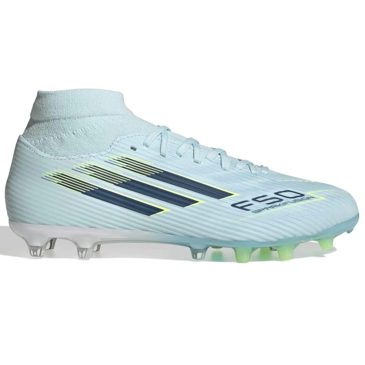 adidas Women's F50 Sparkfusion League Firm/Artificial Ground Soccer Cleats - Ice Cold Precision Pack (SP26)