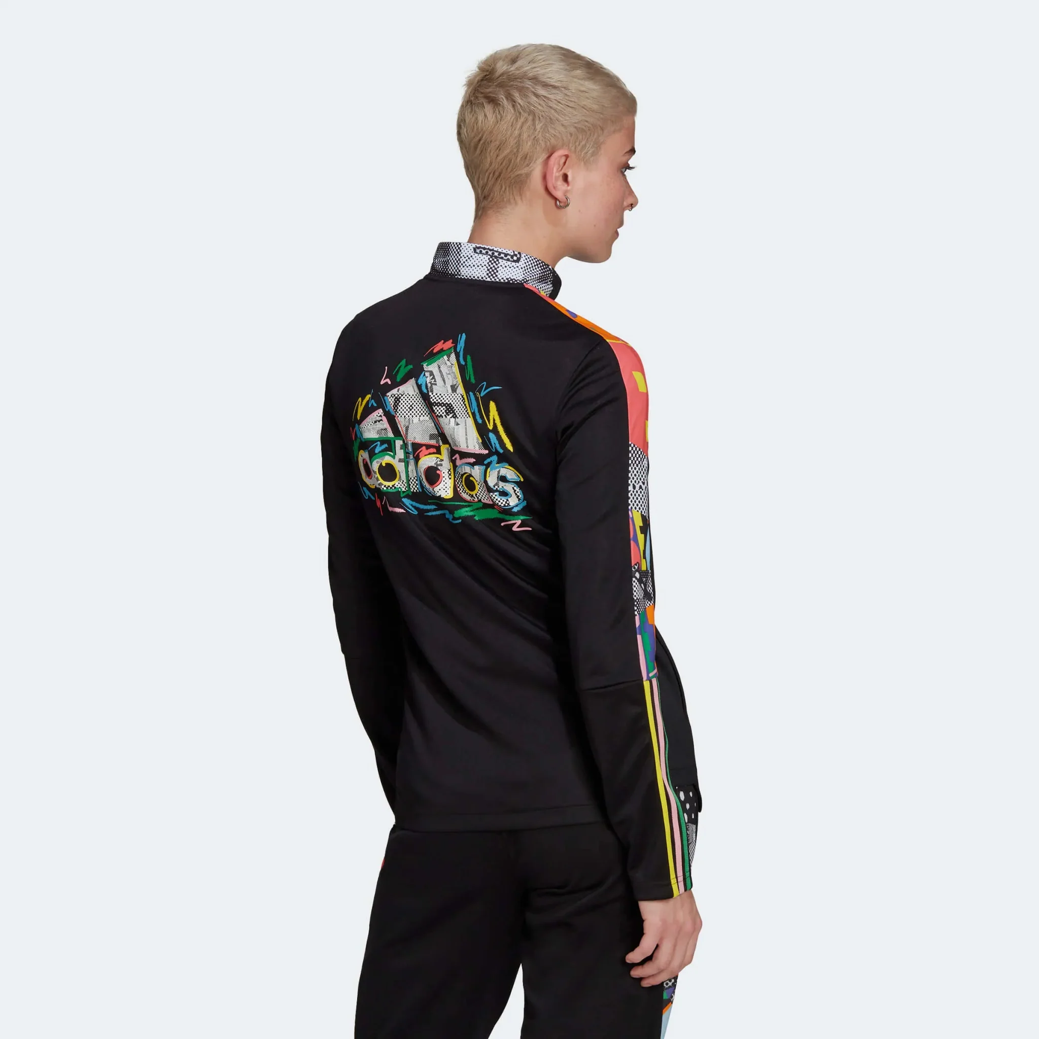 adidas Women's Tiro Pride Jacket - Image 4