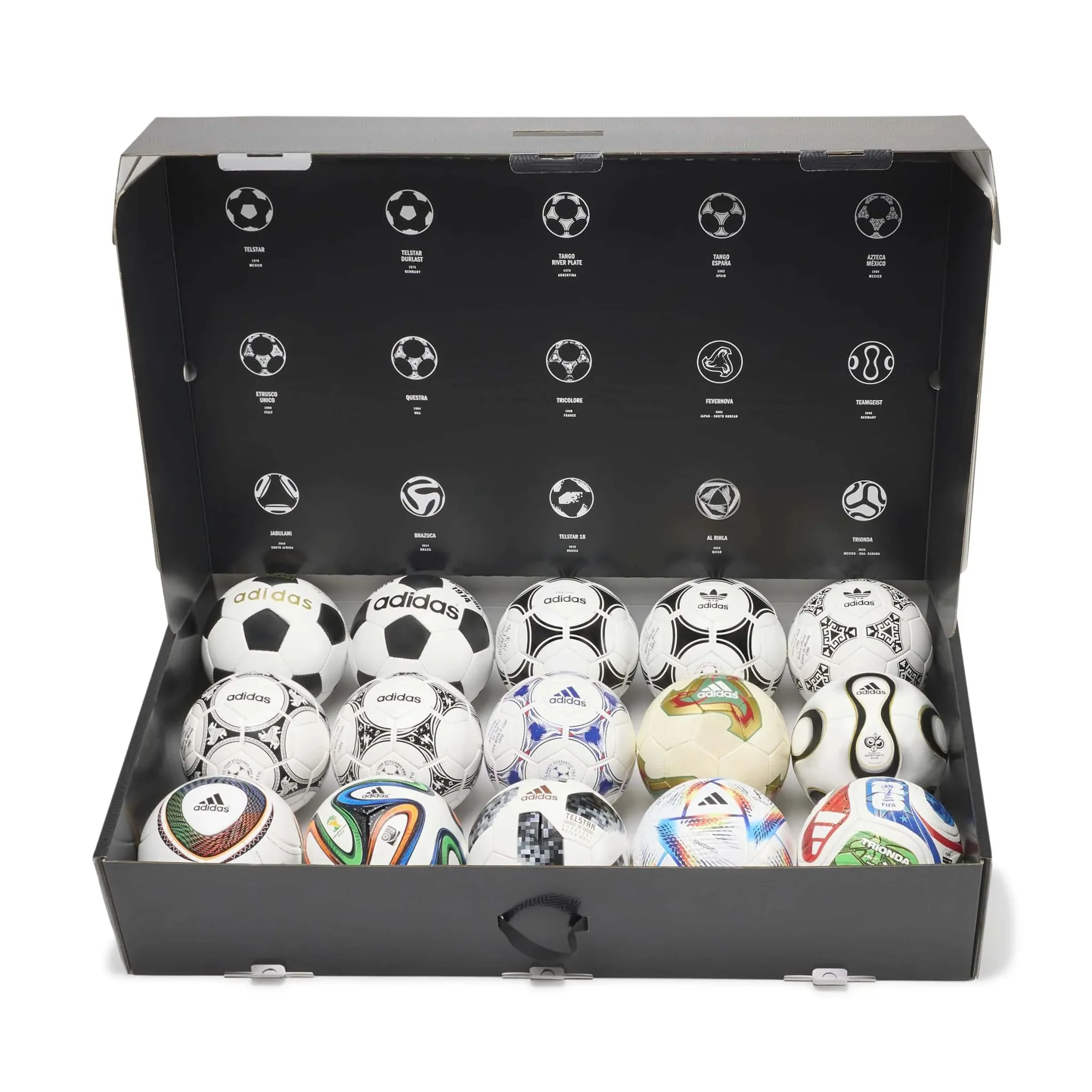 adidas World Cup Historical Match Soccer Ball Set