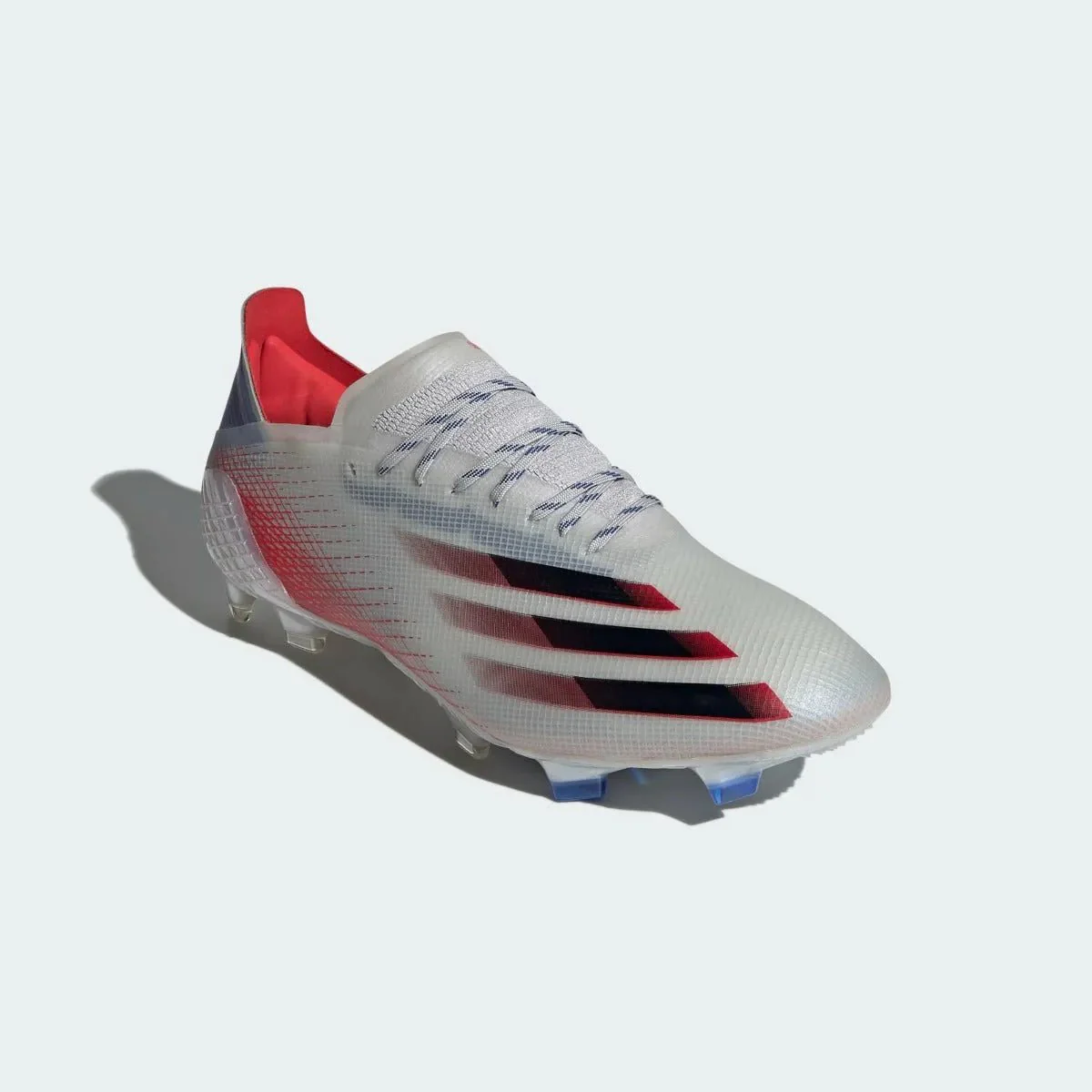 Adidas X Ghosted .1 FG - Silver Metallic-Red-Royal - Image 3