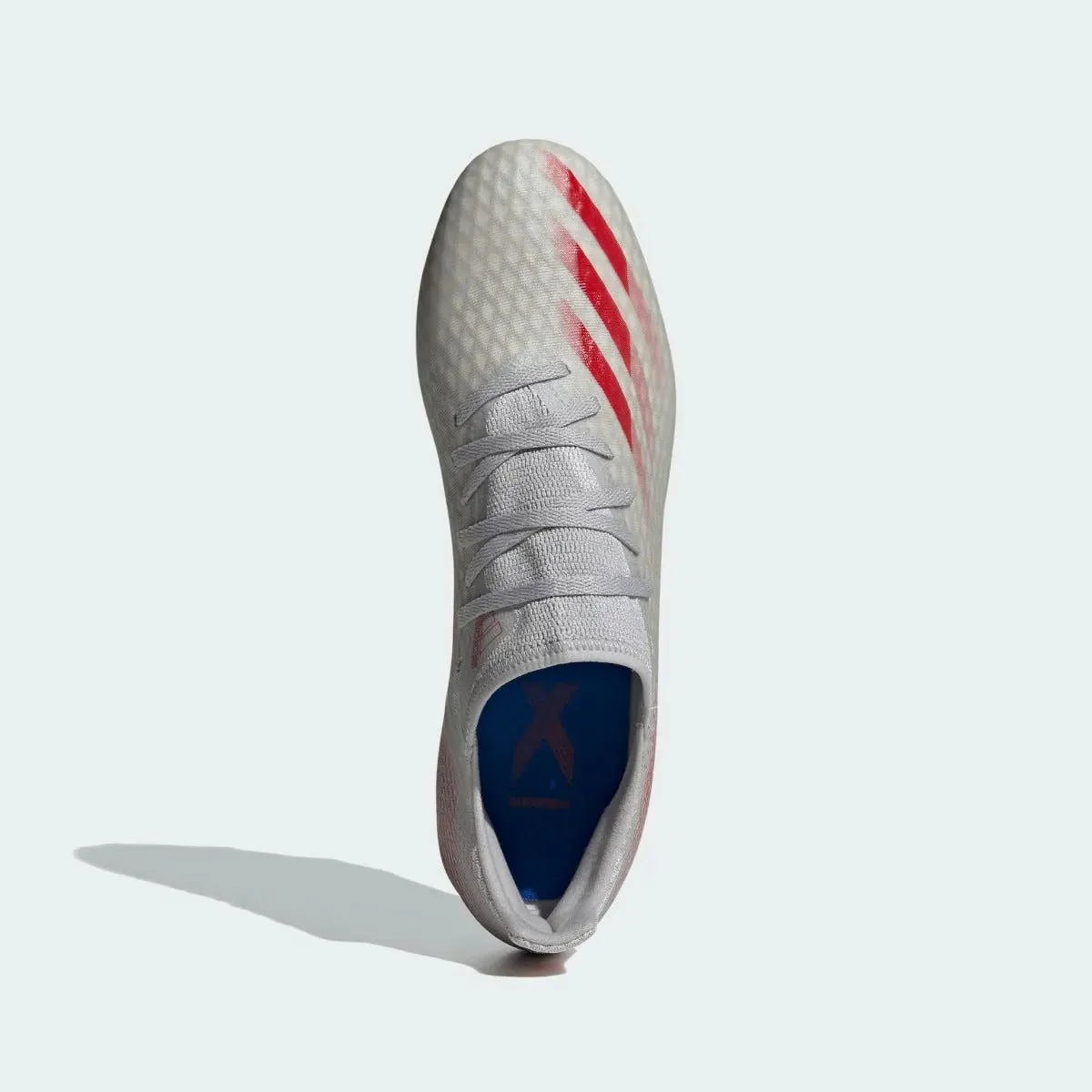 Adidas X Ghosted .3 FG - Grey-Red - Image 3
