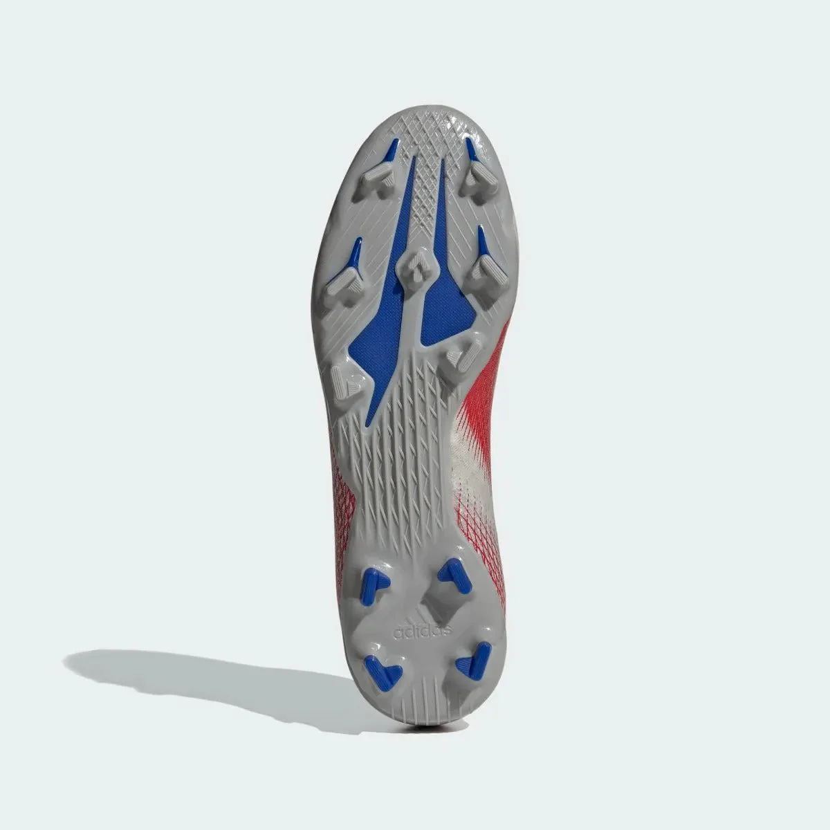 Adidas X Ghosted .3 FG - Grey-Red - Image 4