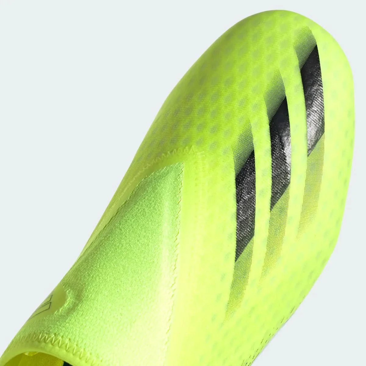 Adidas X Ghosted .3 Laceless FG - Volt-Black - Image 7