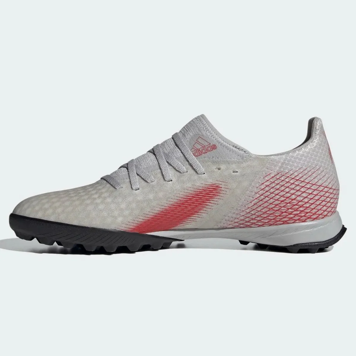 Adidas X Ghosted .3 TF - Grey-Red - Image 2