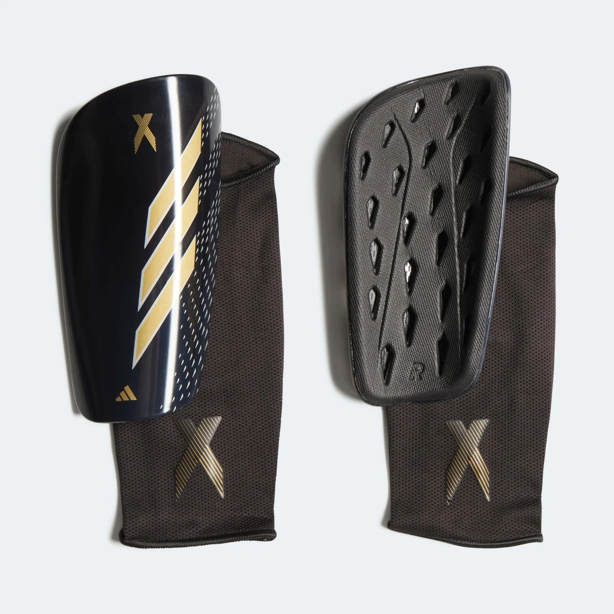 adidas X League Shin Guards - Black-Gold