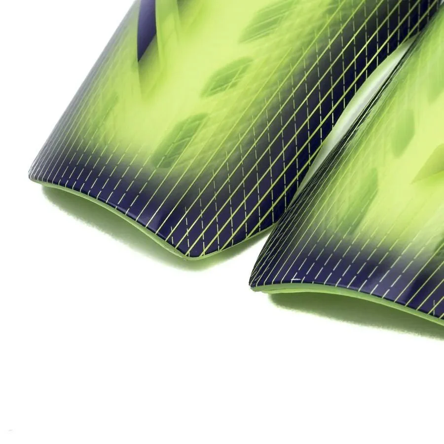 Adidas X League Shin Guards - Signal Green-Energy Ink - Image 4