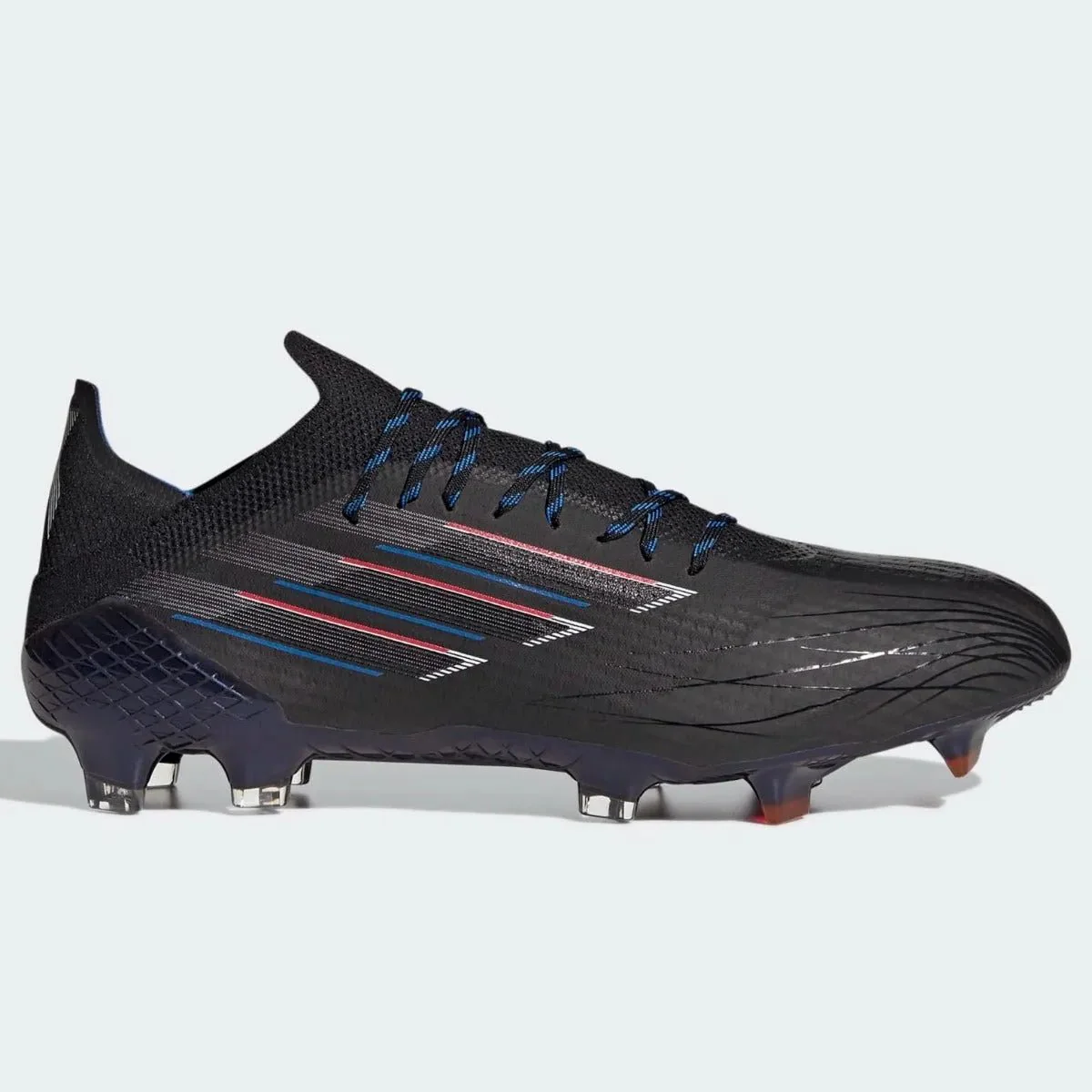 Adidas X Speedflow .1 FG - Black-White-Red-Blue