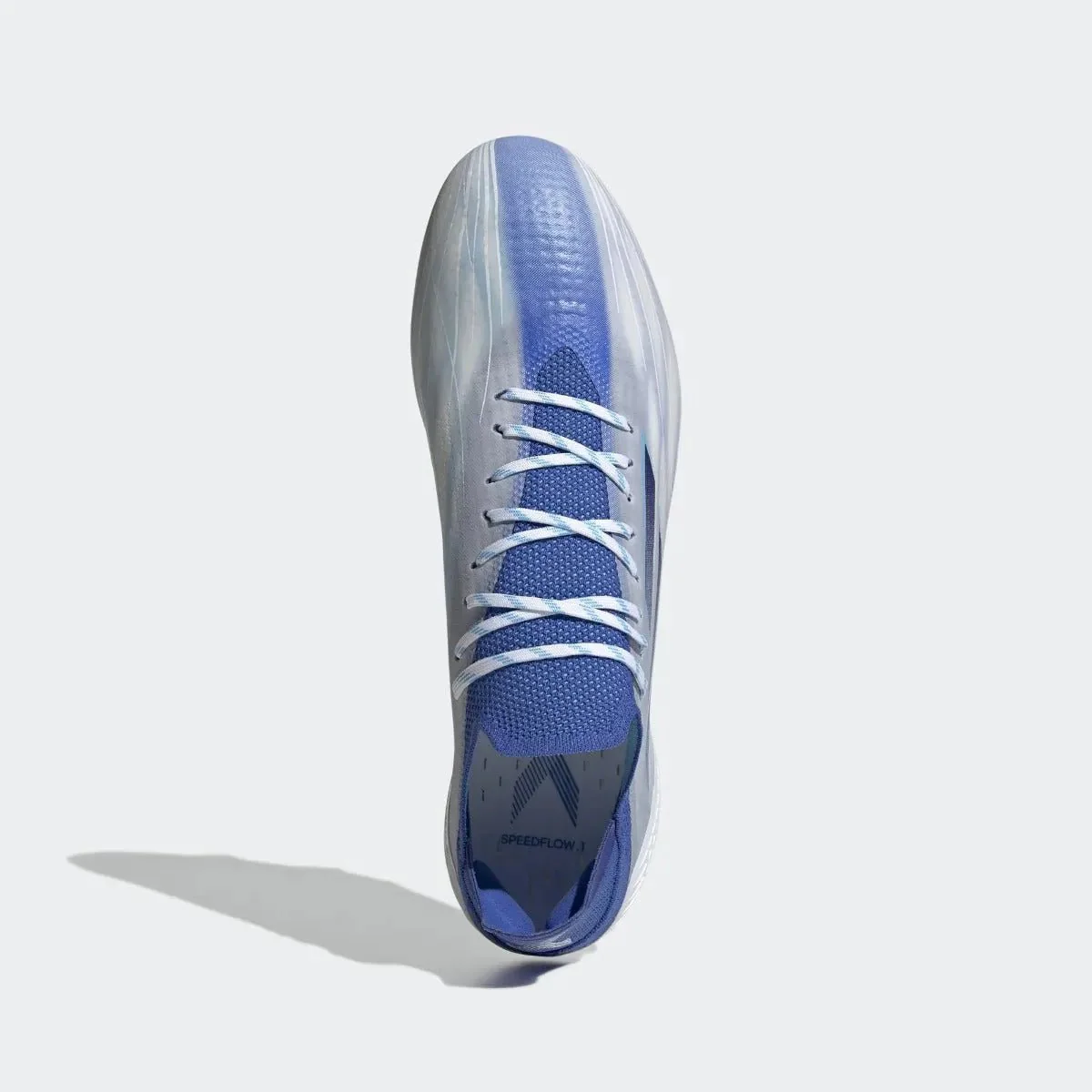 adidas X Speedflow .1 FG - White-Indigo-Sky Rush - Image 5