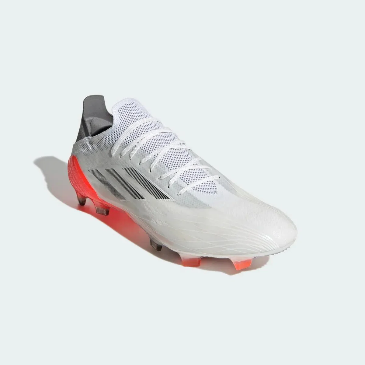 Adidas X Speedflow .1 FG - White-Iron Metallic - Image 3