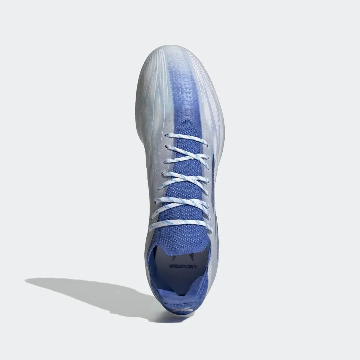 adidas X Speedflow .1 Turf - White-Blue - Image 4