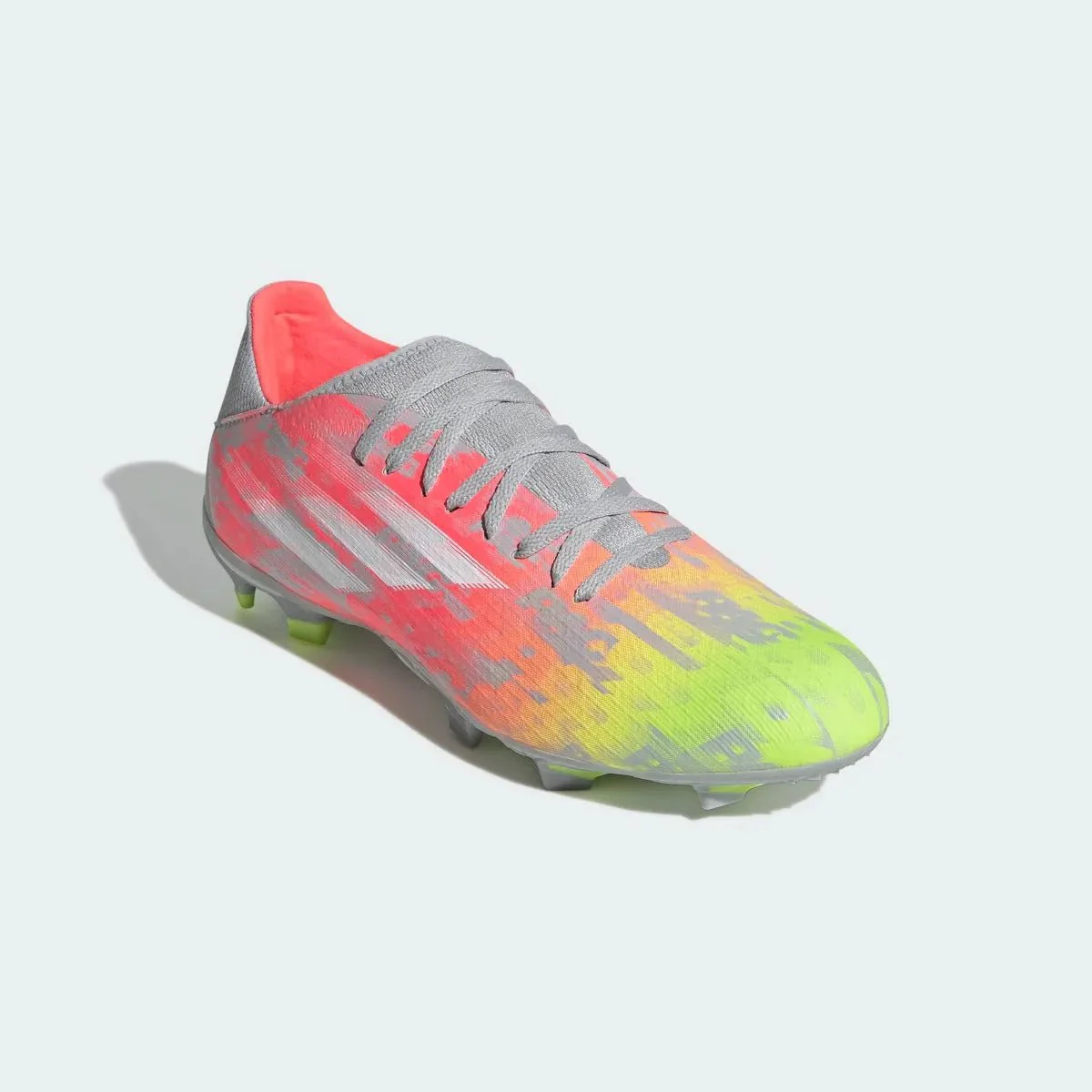 Adidas X Speedflow .3 FG - Clear Onix-White-Solar Yellow - Image 2