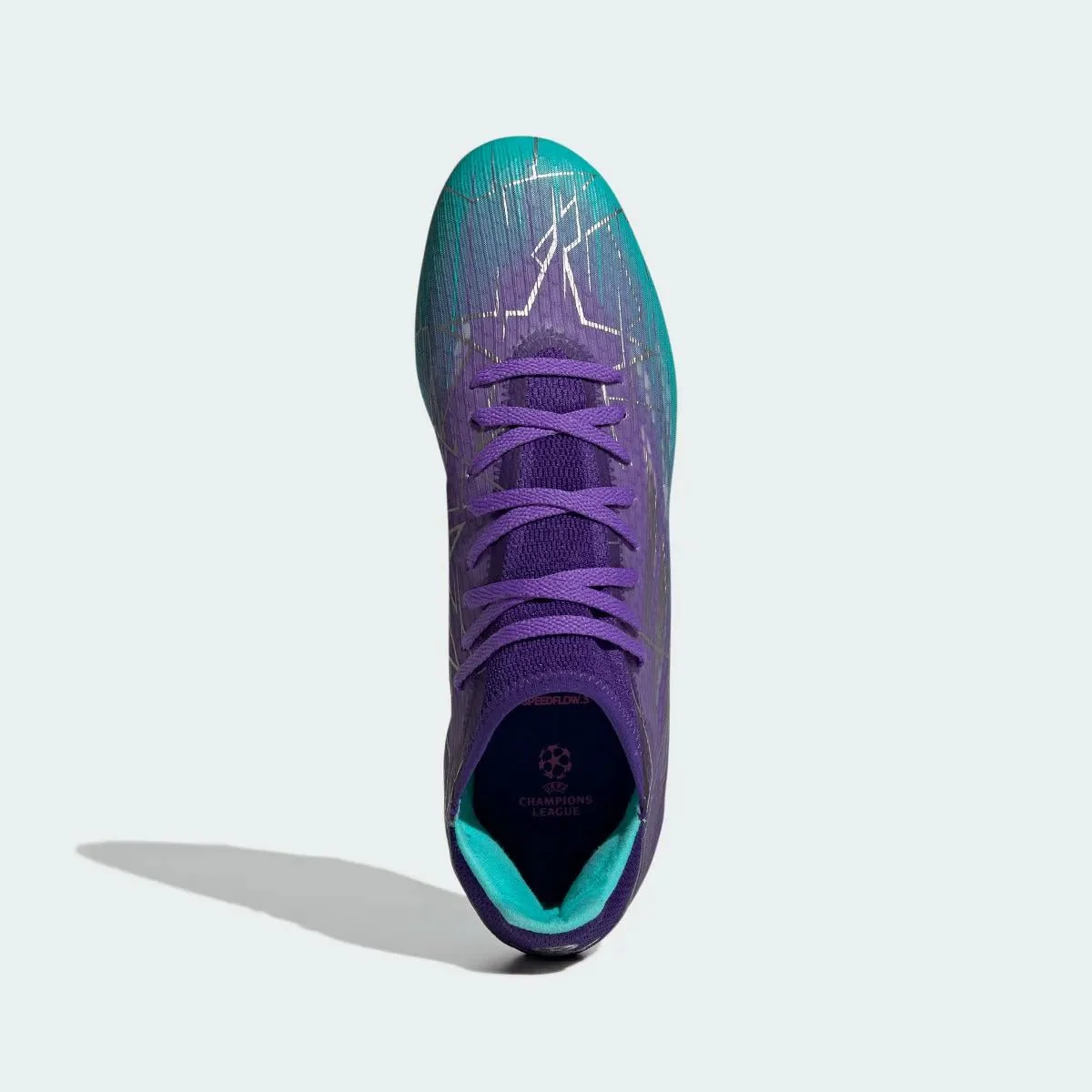adidas X Speedflow .3 FG - Purple-Silver-Mint - Image 5