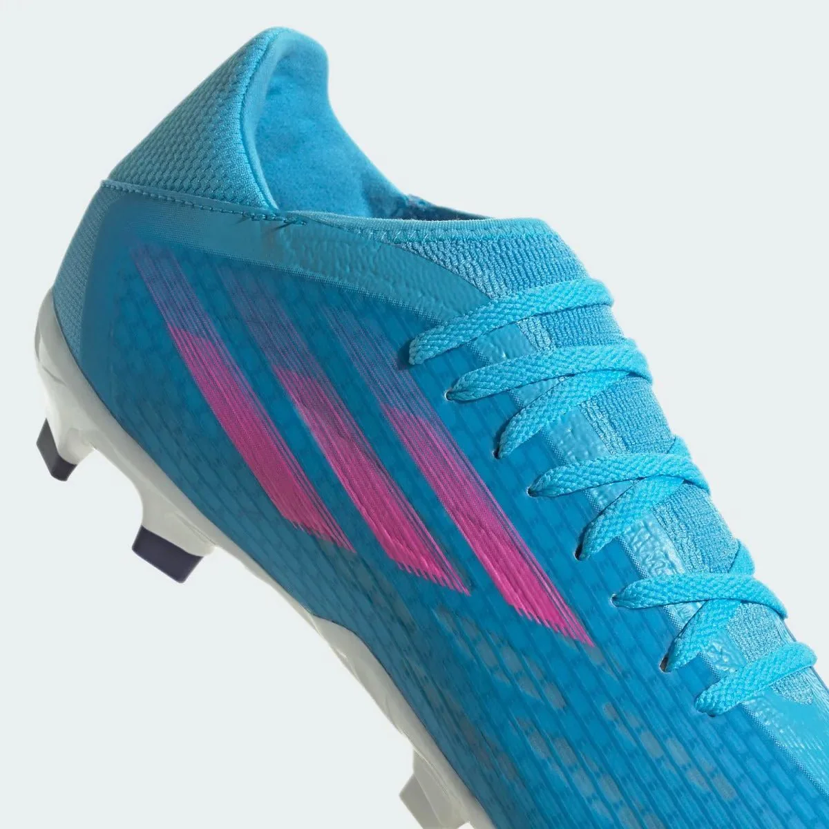 Adidas X Speedflow .3 FG - Sky Rush-Shock Pink - Image 7