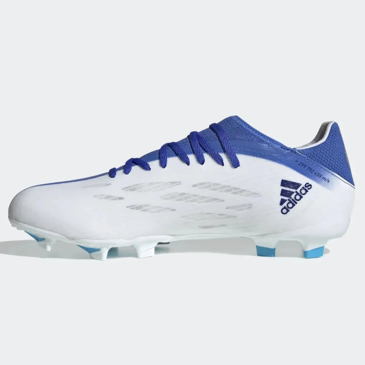 adidas X Speedflow .3 FG - White-Indigo-Hi Res Blue - Image 2
