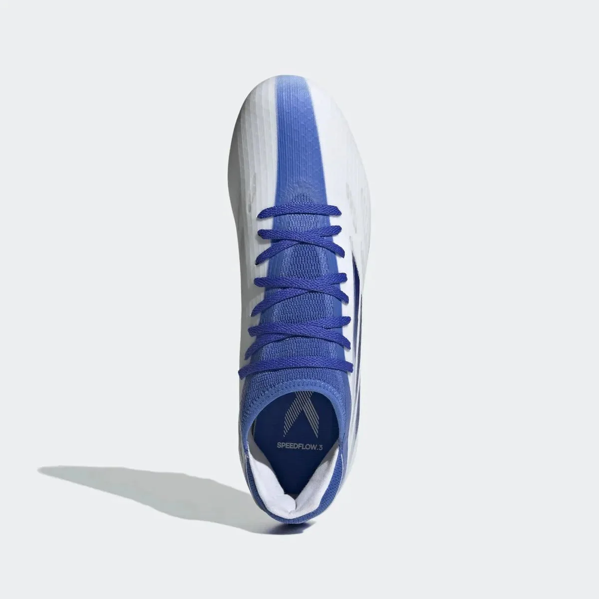 adidas X Speedflow .3 FG - White-Indigo-Hi Res Blue - Image 5