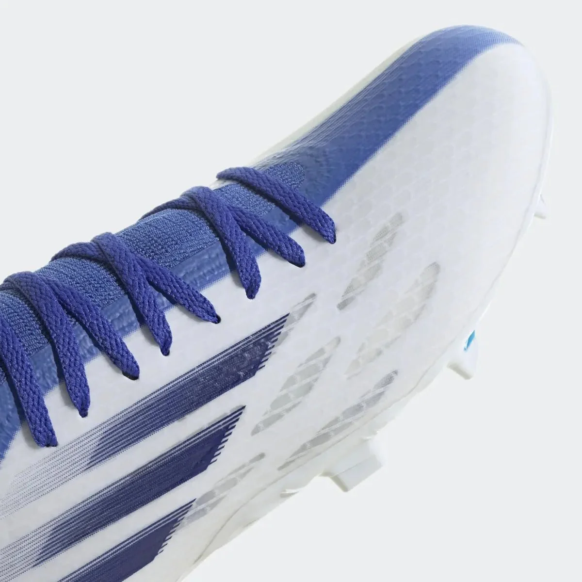 adidas X Speedflow .3 FG - White-Indigo-Hi Res Blue - Image 7