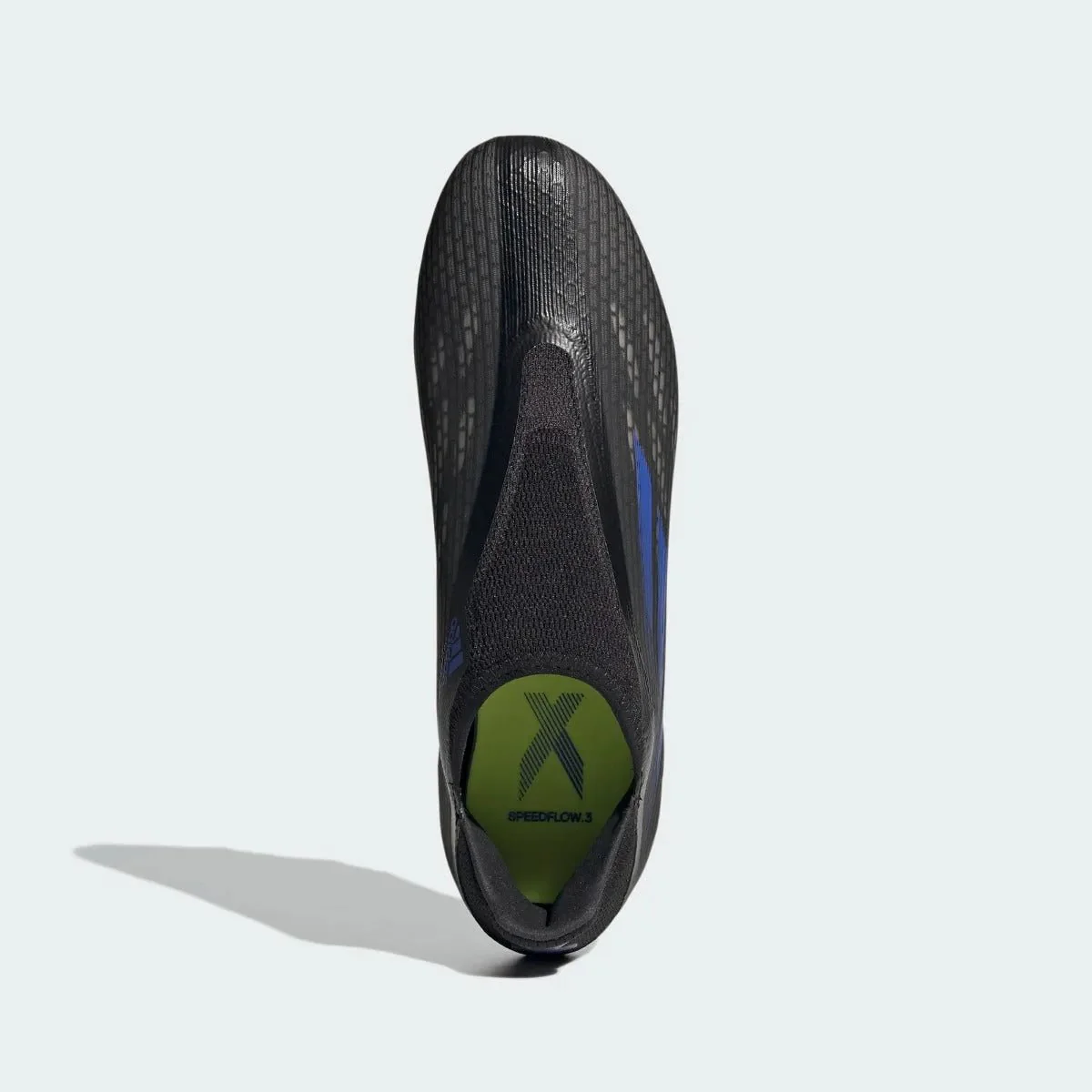 Adidas X Speedflow .3 Laceless FG - Black-Sonic Ink - Image 4