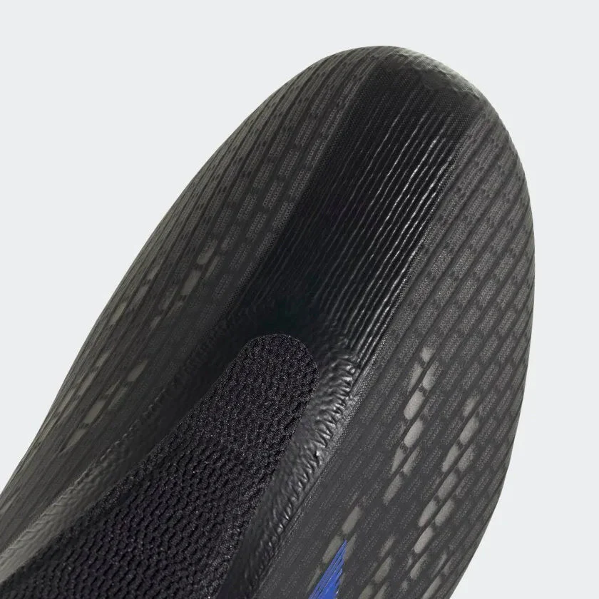 Adidas X Speedflow .3 Laceless FG - Black-Sonic Ink - Image 6
