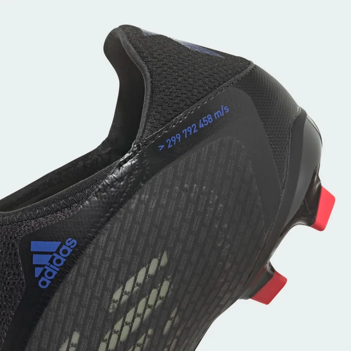 Adidas X Speedflow .3 Laceless FG - Black-Sonic Ink - Image 7