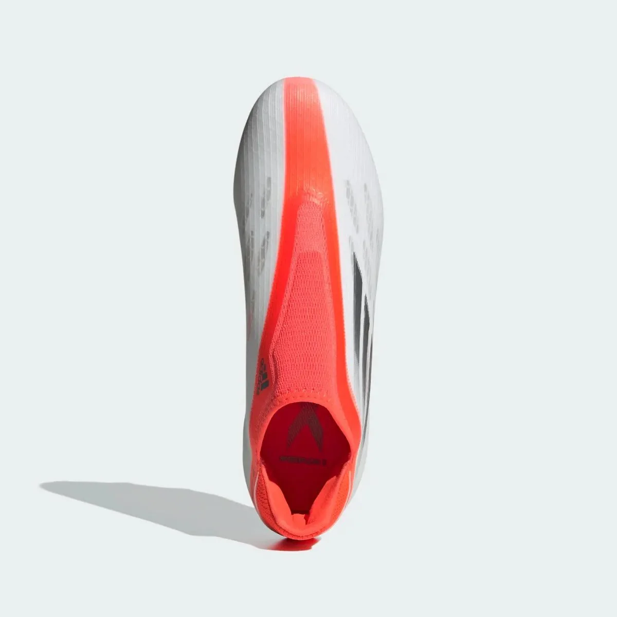 Adidas X Speedflow .3 Laceless FG - White-Iron. Metallic - Image 5