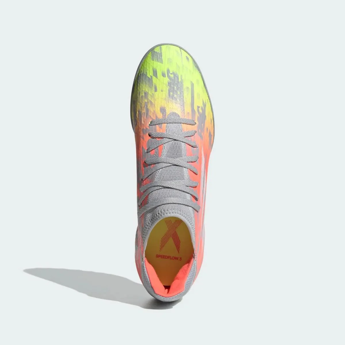 Adidas X Speedflow .3 TF - Clear Grey-Solar Yellow - Image 5