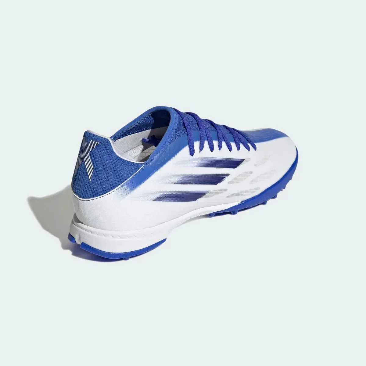adidas X Speedflow .3 Turf - White-Indigo-Hi Res Blue - Image 4