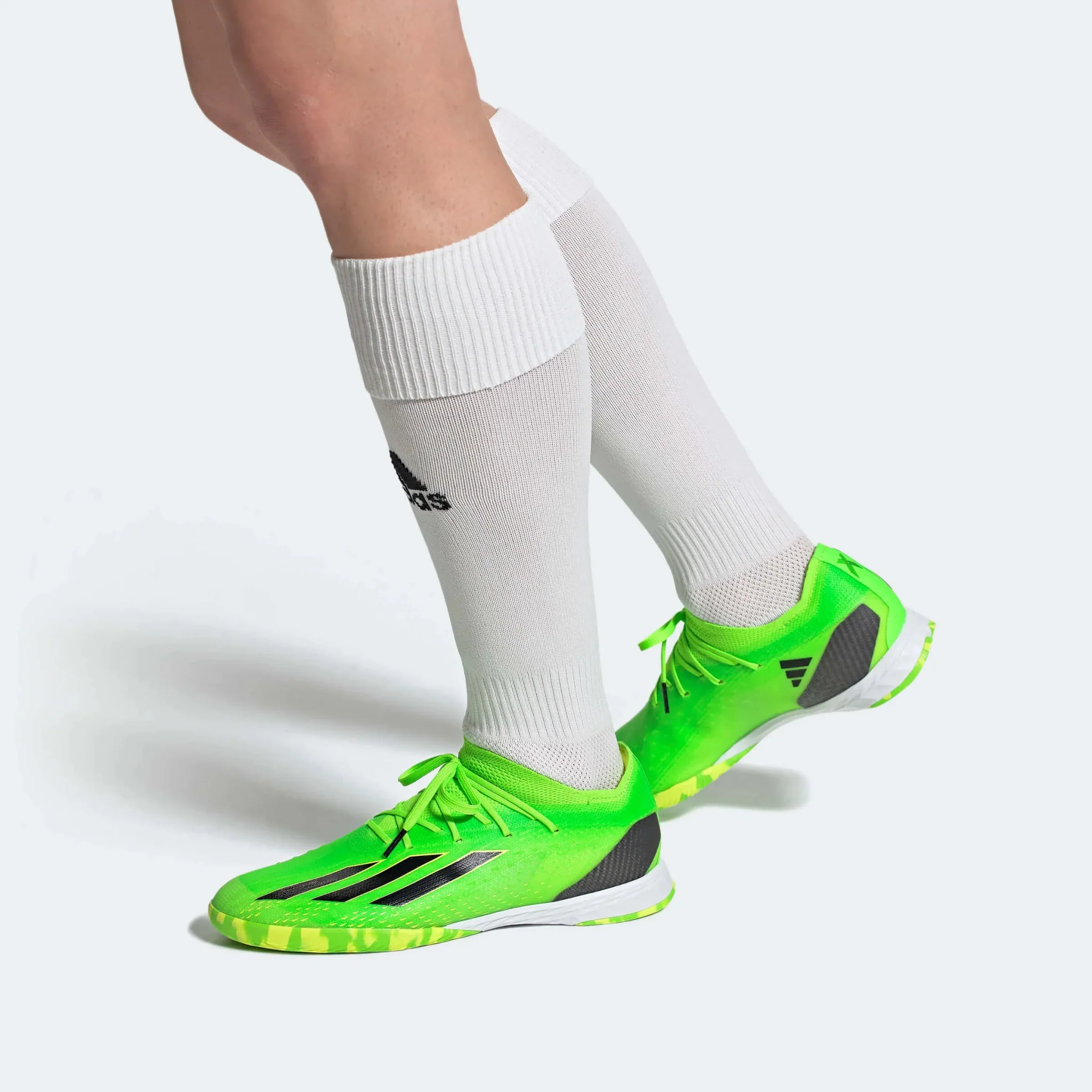adidas X SpeedPortal .1 Indoor - Solar Green-Black - Image 10