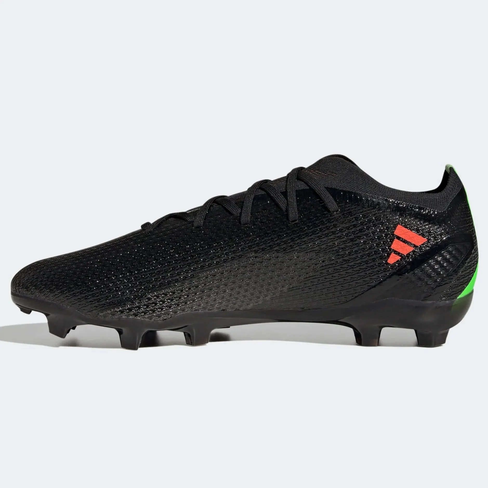 adidas X SpeedPortal .2 FG - Black-Solar Red - Image 2