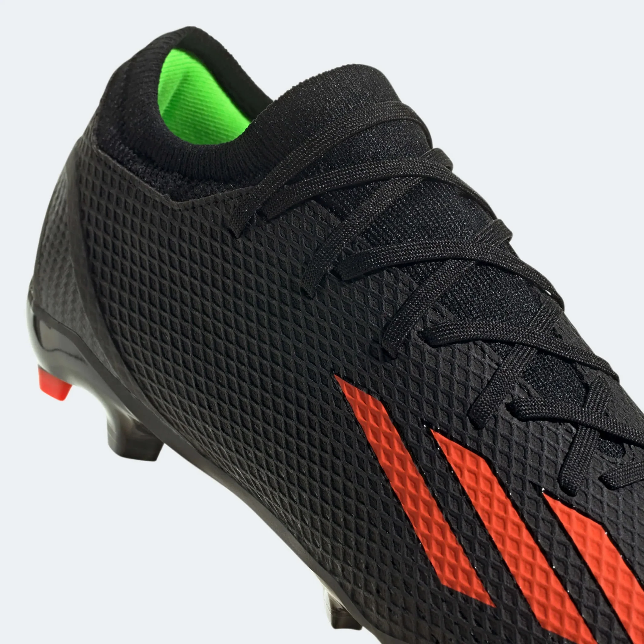 adidas X Speedportal.3 FG - Black-Solar Red - Image 8