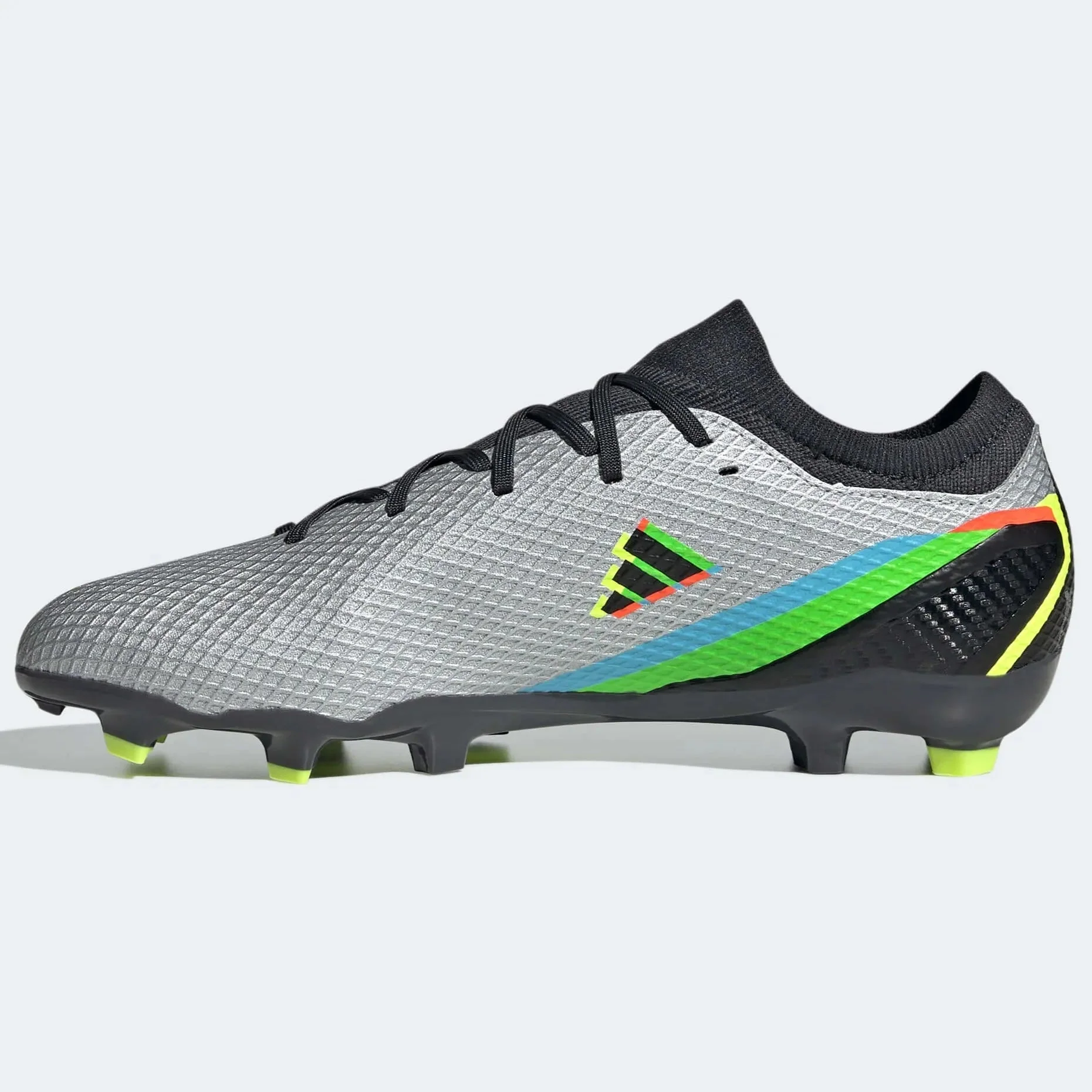 adidas X Speedportal.3 FG - Silver-Black-Yellow - Image 2