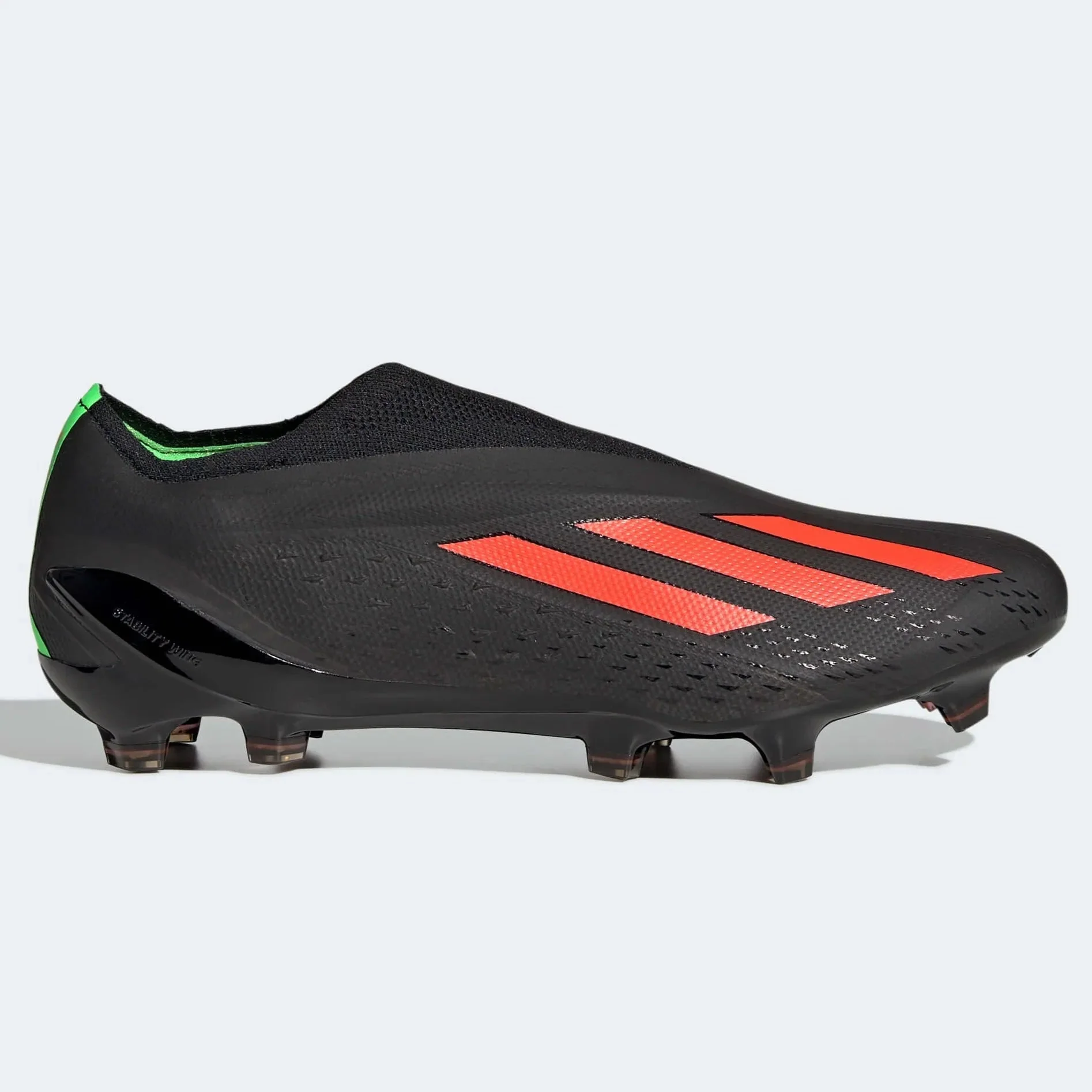 adidas X SpeedPortal + FG - Black-Solar Red