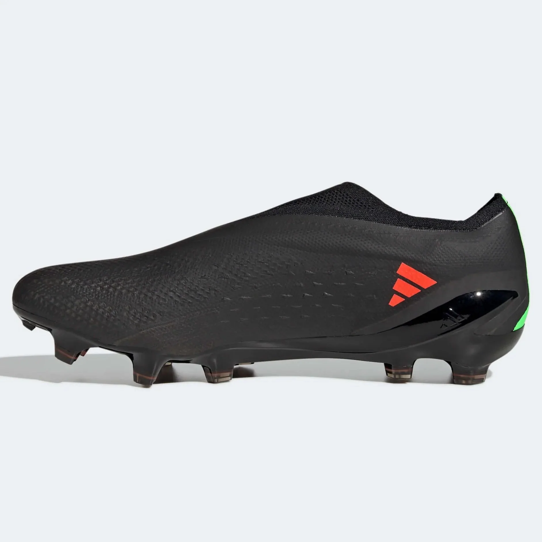 adidas X SpeedPortal + FG - Black-Solar Red - Image 2