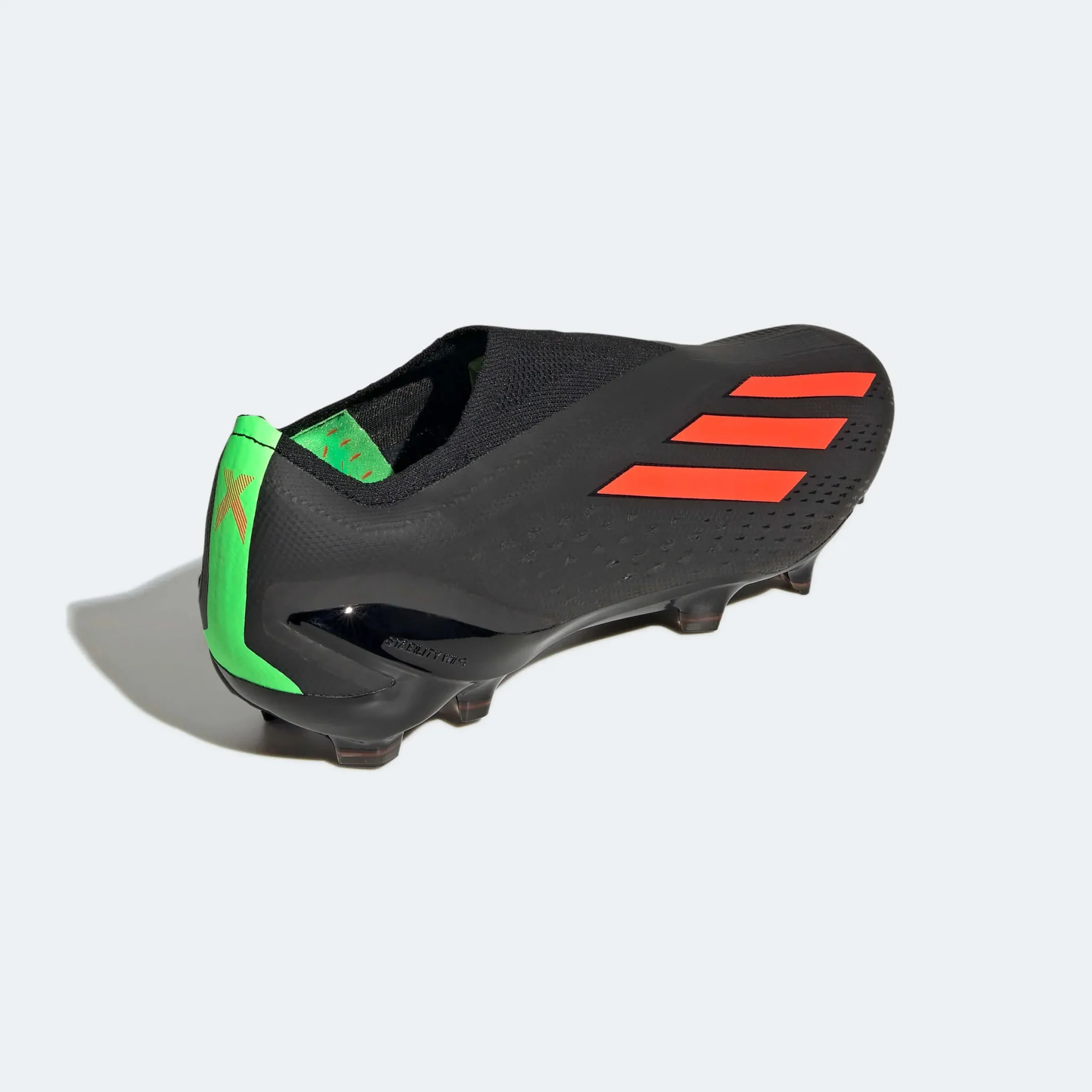 adidas X SpeedPortal + FG - Black-Solar Red - Image 4